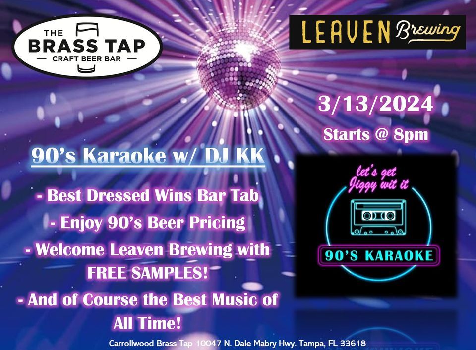 90s Karaoke Night, 10047 N Dale Mabry Hwy, Tampa, FL, United States