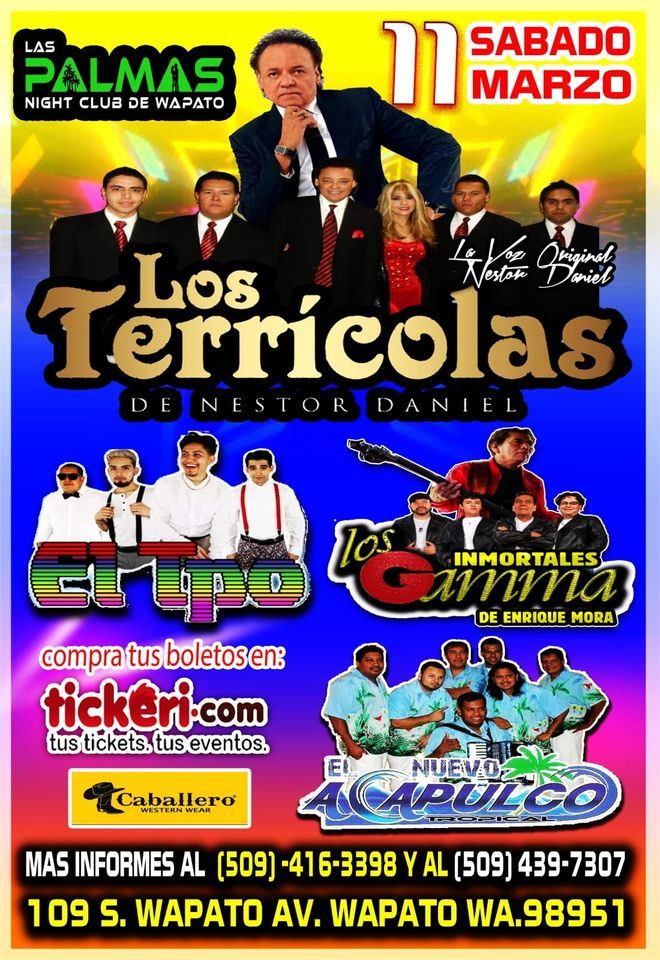 LOS TERRICOLAS EN LAS PALMAS DE WAPATO, Las Palmas Wapato