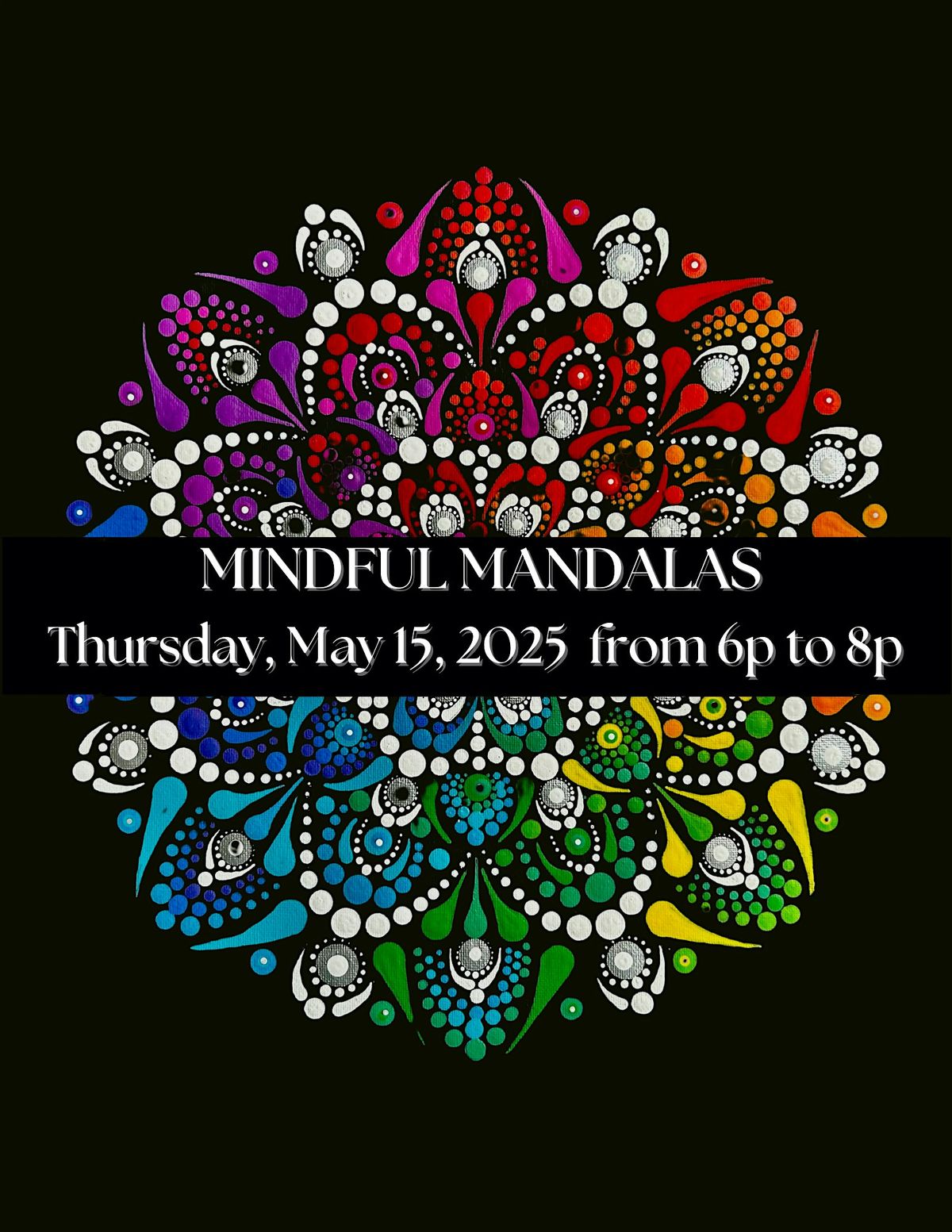 MINDFUL MANDALAS - Paint & Wellness Class, 15 May | Event in Simsbury | AllEvents