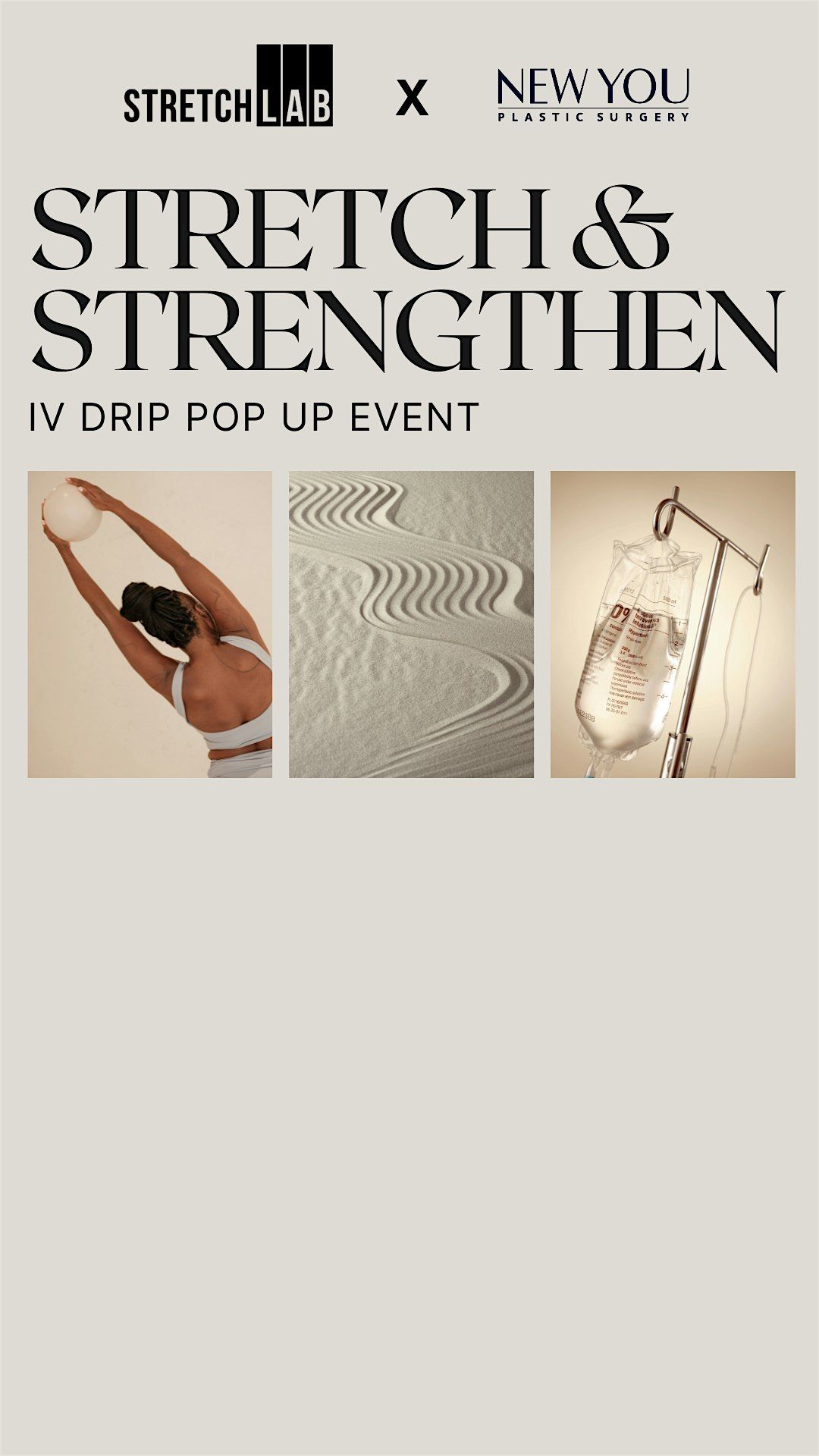 Stretch Lab X New You IV Drip Pop Up | Event in Massapequa | AllEvents