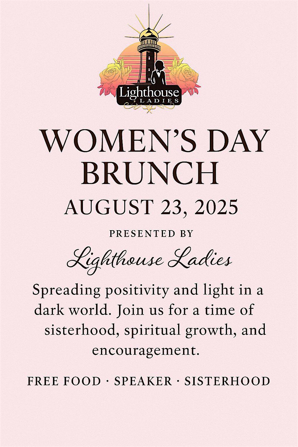 Lighthouse Ladies Women’s Day Brunch, 23 August | Event in Indianapolis | AllEvents