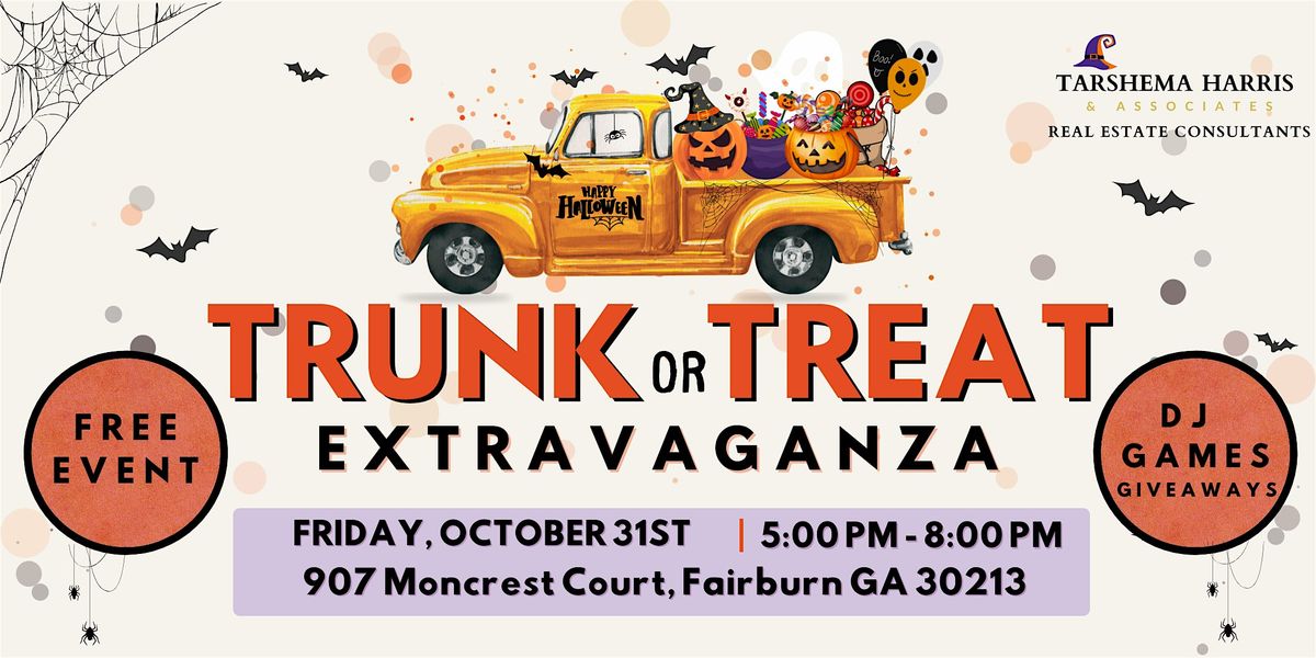 Trunk or Treat Extravaganza, 31 October | Event in Fairburn | AllEvents
