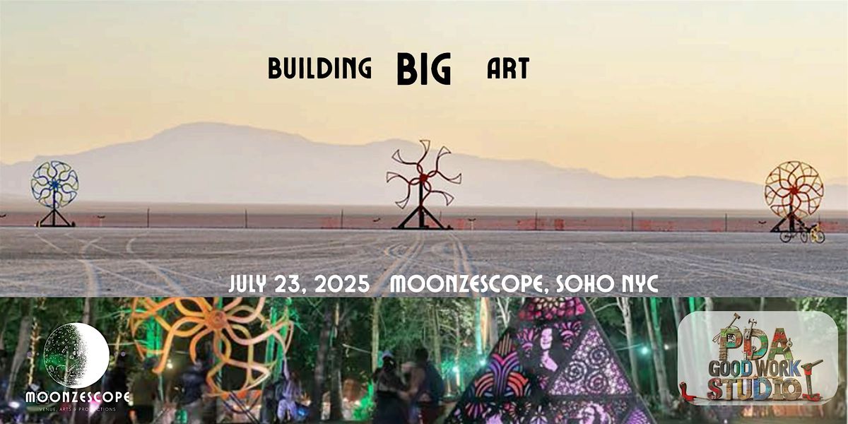 Building BIG Art, 23 July | Event in New York | AllEvents