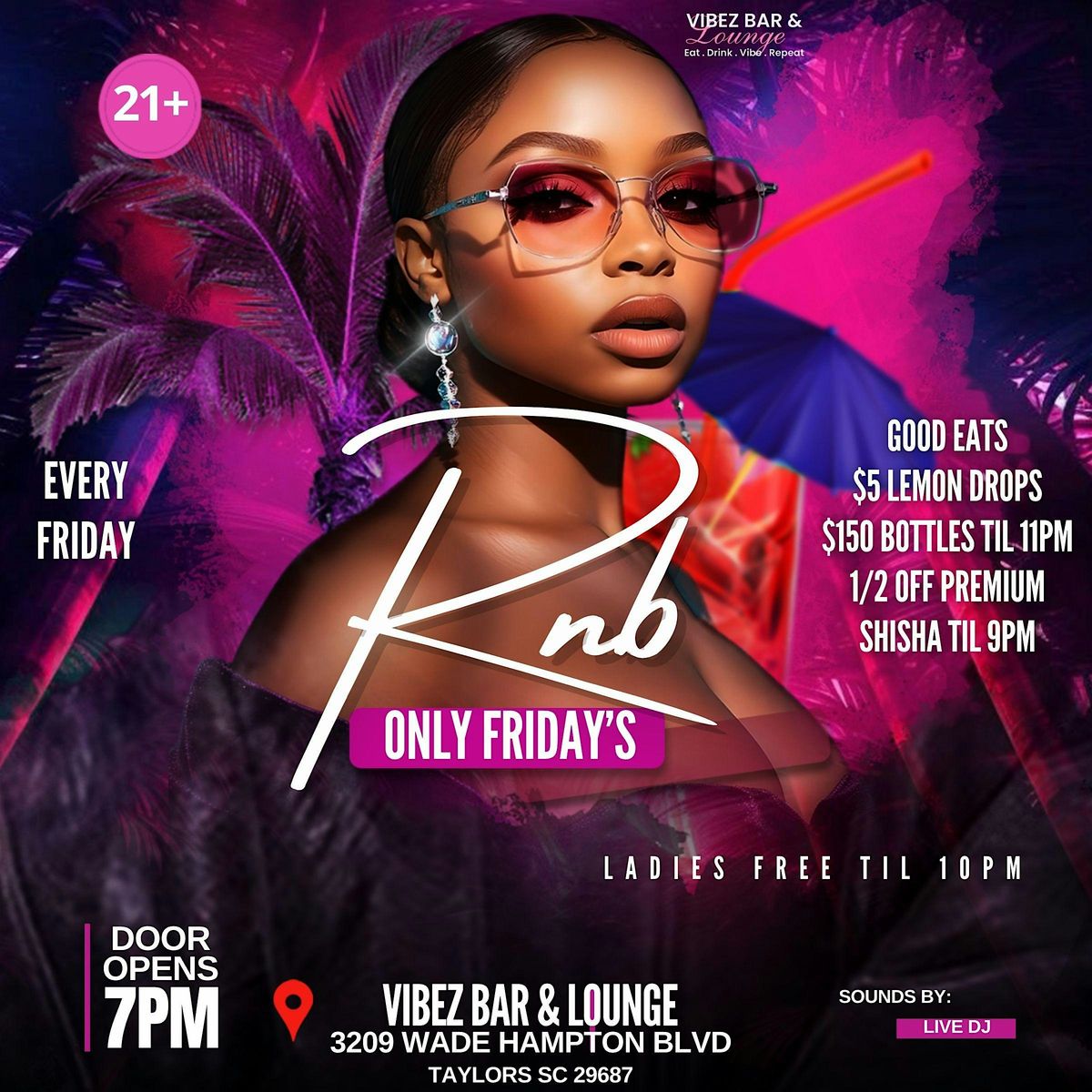 RNB Only Fridays | Event in Taylors | AllEvents