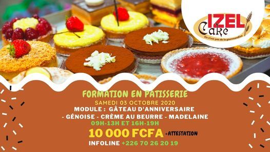 Formation En Patisserie Offre Promotionnelle Pissy Ouagadougou October 3 Allevents In