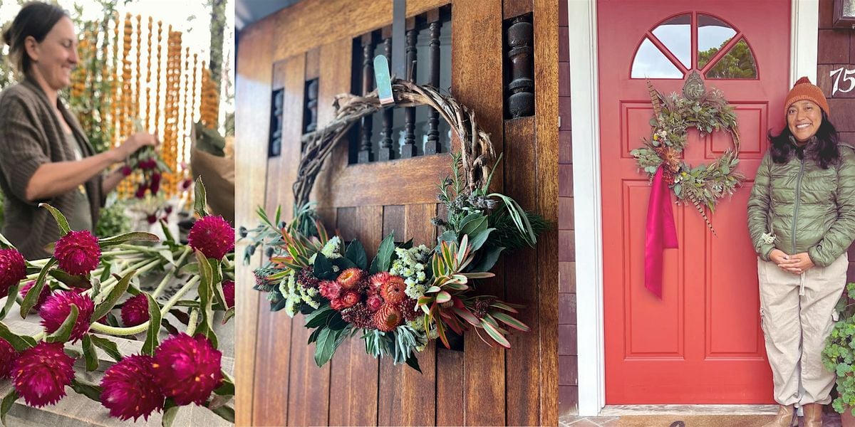 Dried Wreath Workshop, 2 November | Event in Encinitas | AllEvents
