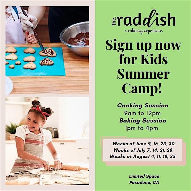 2025 Kids Summer Cooking Camp, 9 June | Event in Pasadena | AllEvents