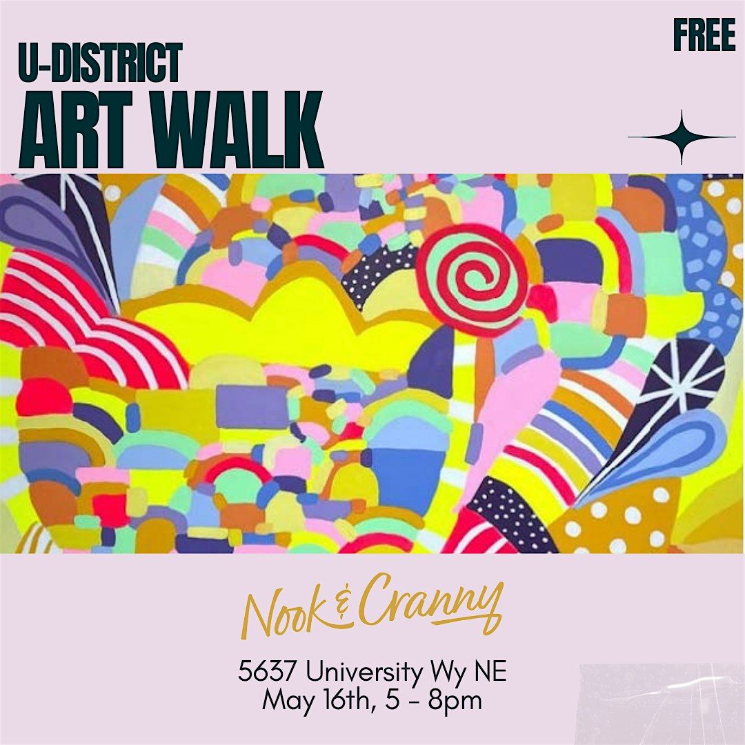 3rd Friday Art Walk at Nook & Cranny | Event in Seattle | AllEvents
