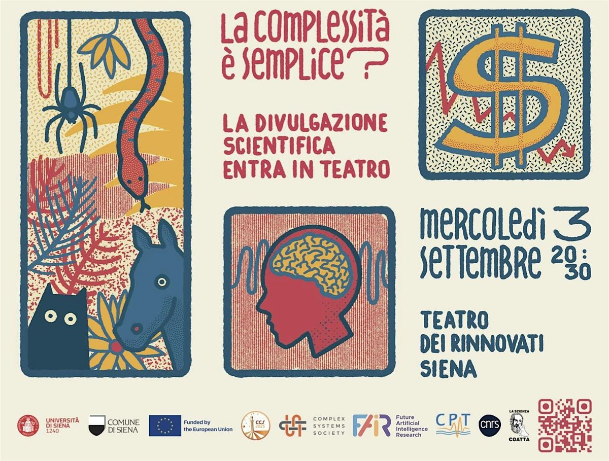 La Complessità è  Semplice?, 3 September | Event in Siena | AllEvents