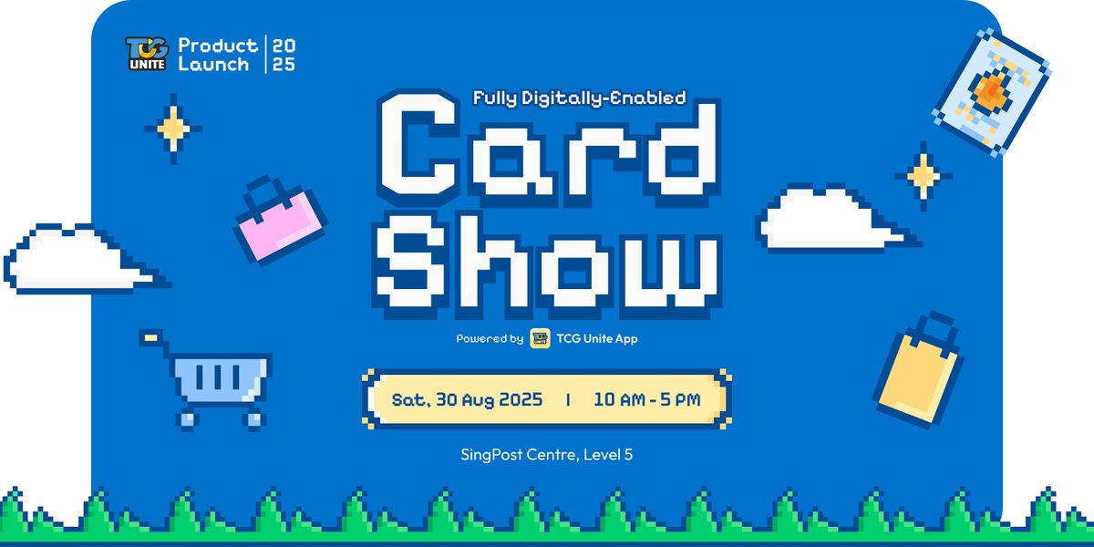 TCG Unite: Card Show 2025, 30 August | Event in Paya Lebar | AllEvents