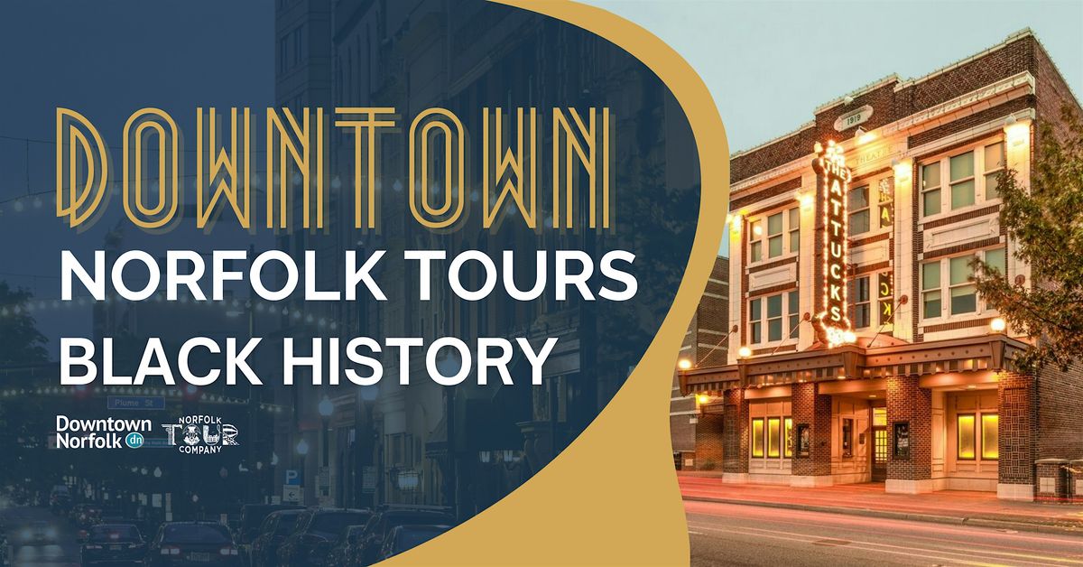 Black History: A Downtown Norfolk Walking Tour, 6 September | Event in Norfolk | AllEvents