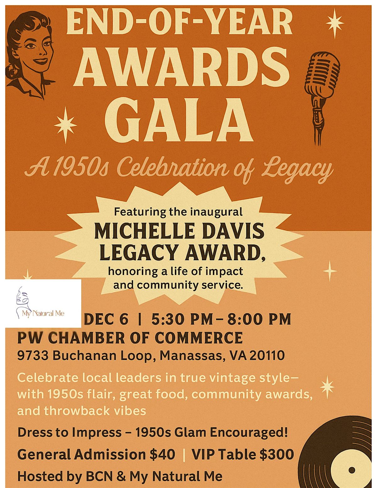 2025 BCN End-of-Year Awards Gala, 6 December | Event in Manassas | AllEvents