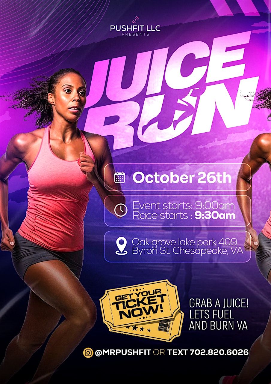 JUICERUN, 26 October | Event in Chesapeake | AllEvents