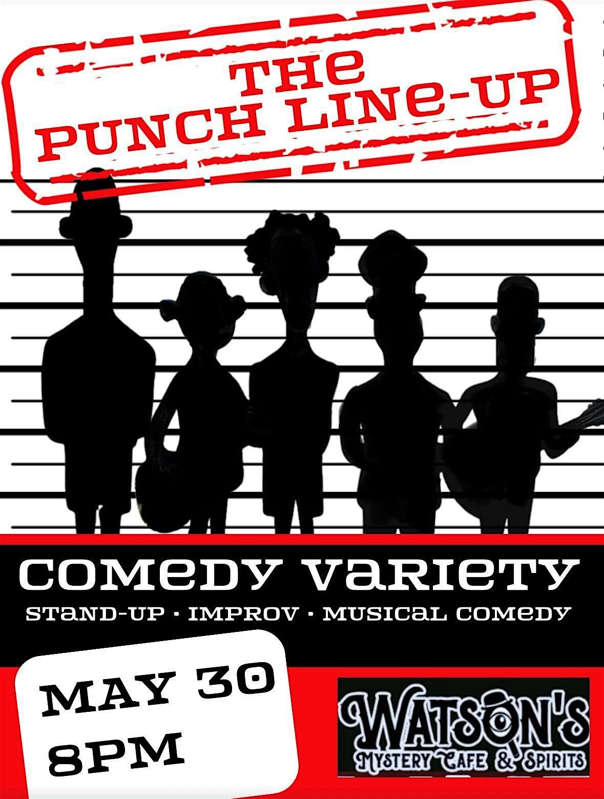 The Punch Line Up: Comedy Variety Show, 30 May | Event in BOISE | AllEvents