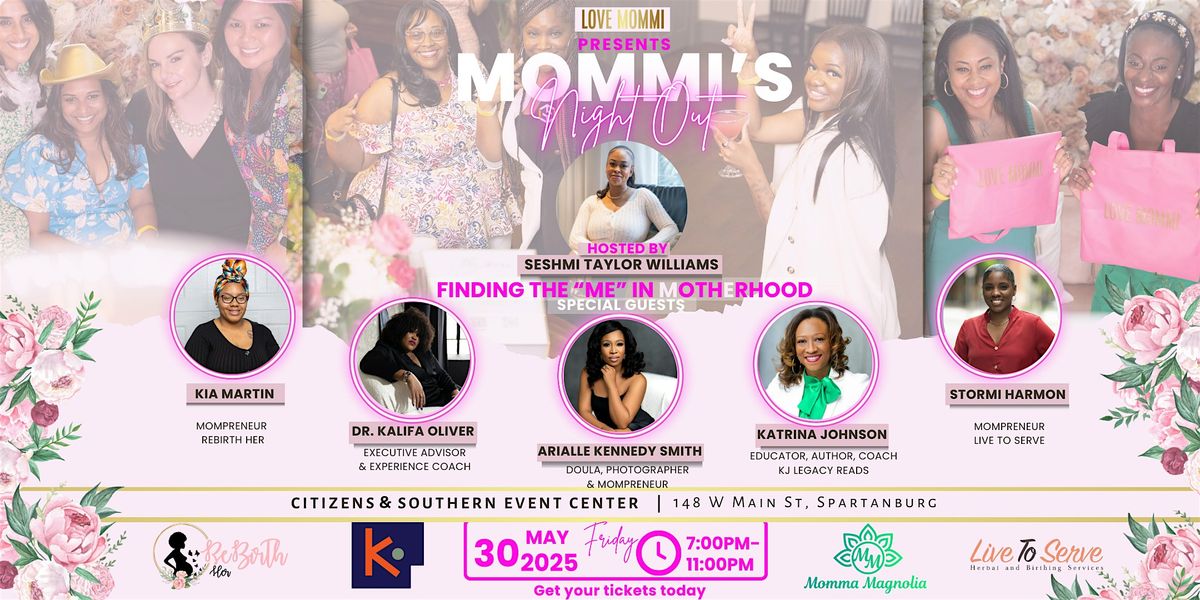 Mommi's Night Out, 30 May | Event in Spartanburg | AllEvents