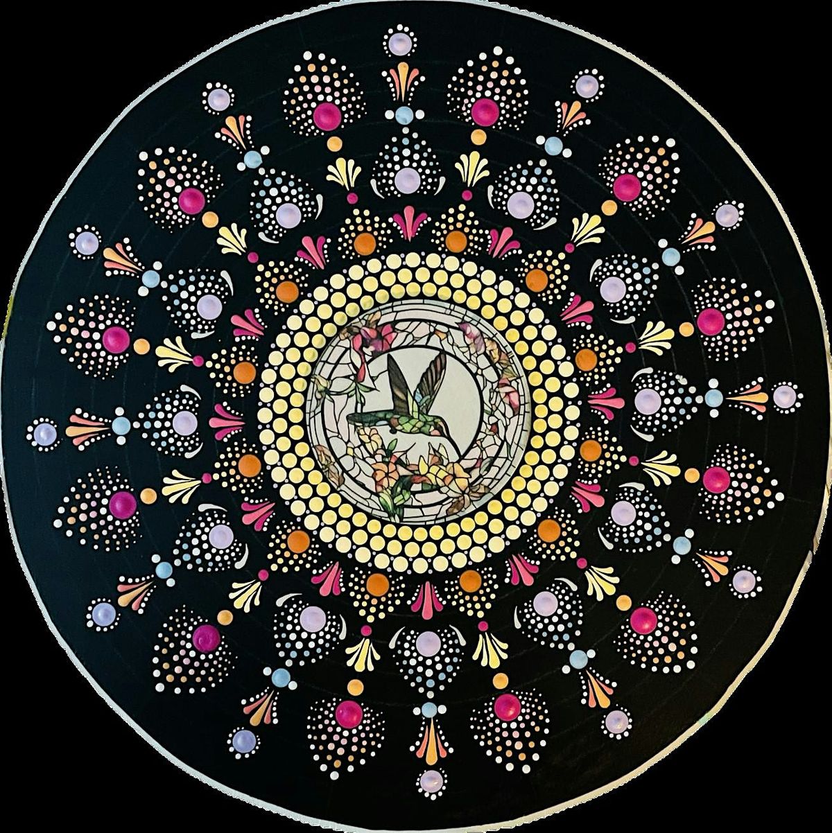 Mandala Dot painting with Beth Goulet at Moonstone Art Studio, 21 September | Event in Warwick | AllEvents