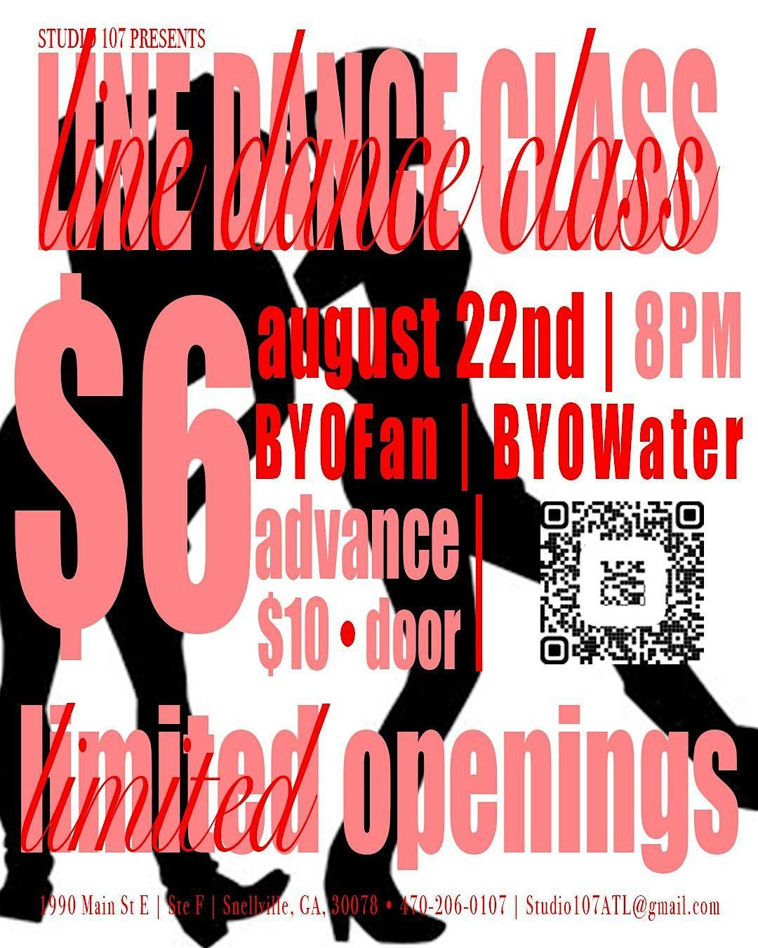 August Line Dance Class!! She’s Baaaack!! Vibes & All!, 22 August | Event in Snellville | AllEvents