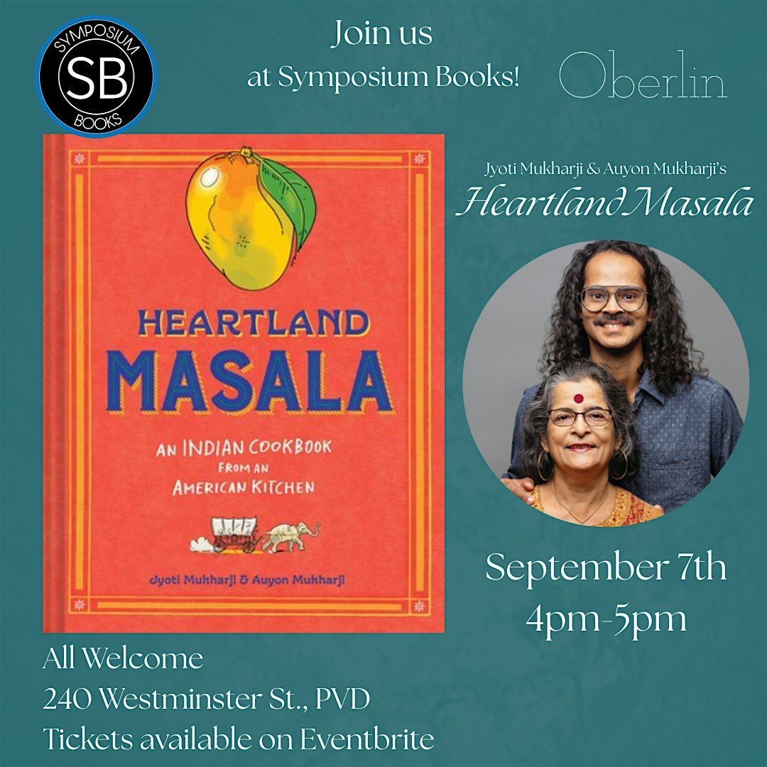 Cookbook Event! Jyoti Mukharji & Auyon Mukharji's "Heartland Masala", 7 September | AllEvents