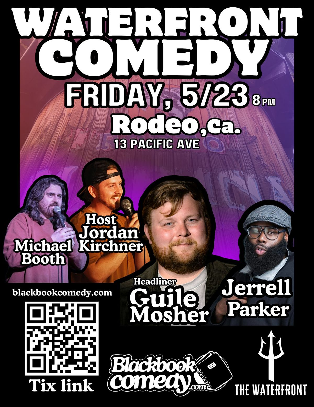 Rodeo Waterfront Comedy, 23 May | Event in Rodeo | AllEvents