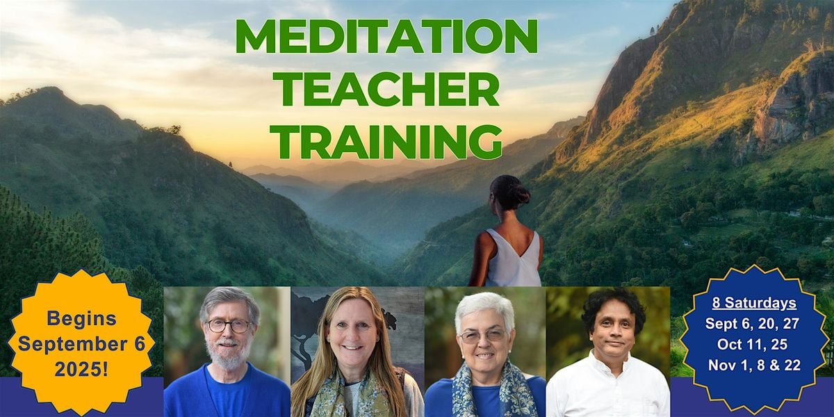 Meditation Teacher Training - FREE Information Session, 17 August | Event in Bothell | AllEvents