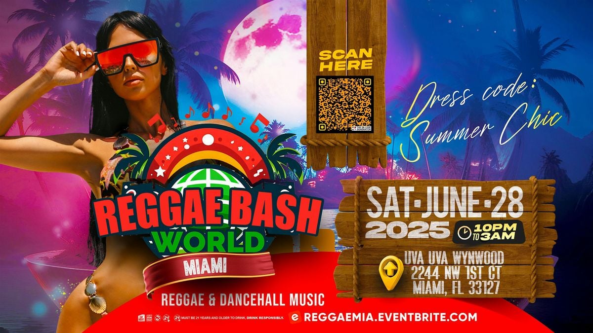 Reggae Bash World Miami, 28 June | Event in Miami | AllEvents
