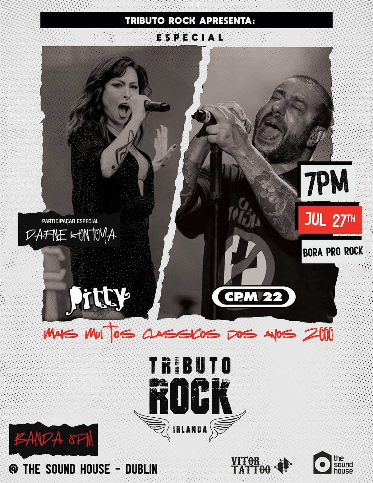 TRIBUTO ROCK - Pitty + CPM22, 27 July | Event in Dublin 1 | AllEvents