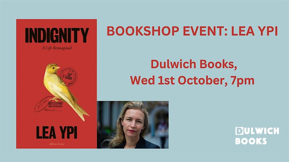 Lea Ypi, 1 October | Event in Croydon | AllEvents