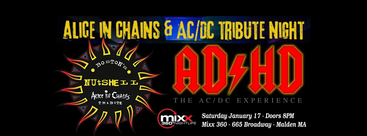 Alice In Chains & AC/DC Tribute Night, 17 January | Event in Malden | AllEvents