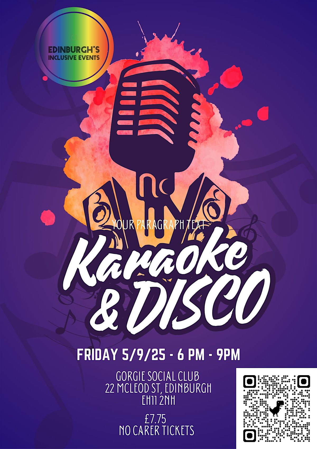 KARAOKE AND DISCO, 5 September | Event in Edinburgh | AllEvents