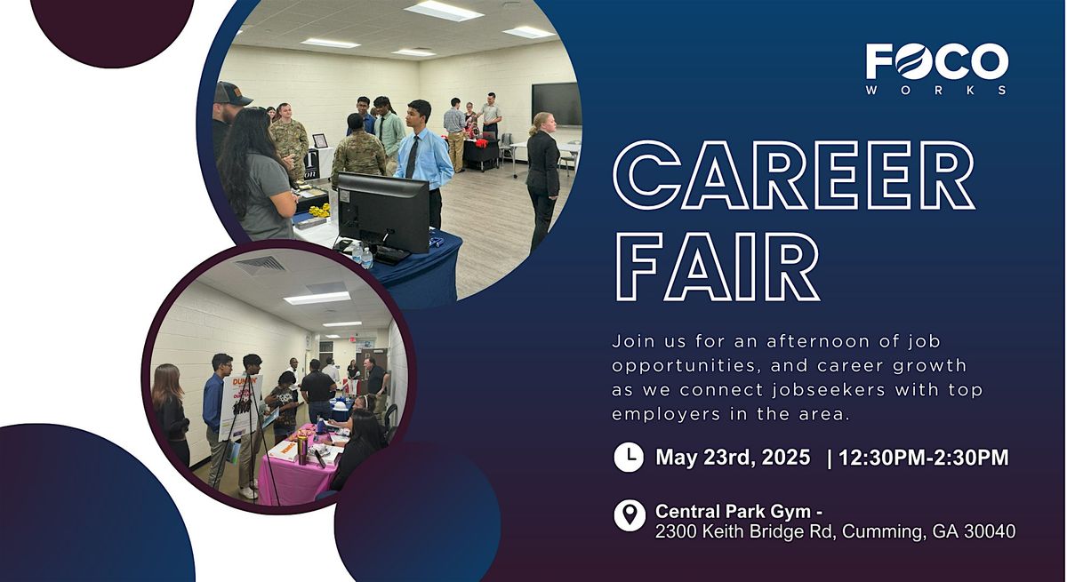 Career Fair, 23 May | Event in Cumming | AllEvents