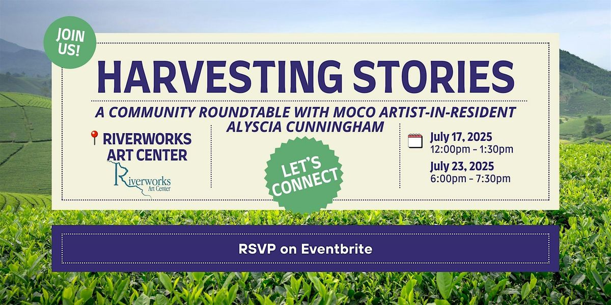 Harvesting Stories: A Community Roundtable with Alyscia Cunningham, 17 July | Event in Beallsville | AllEvents