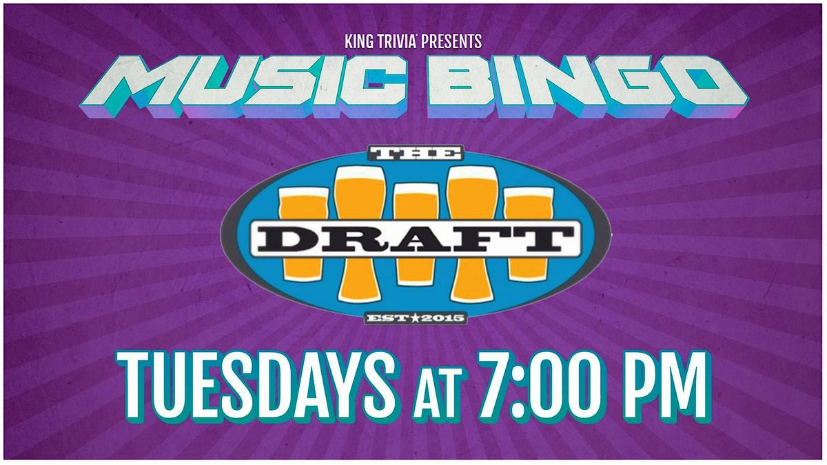Music Bingo Night at The Draft, 19 August | Event in Houston | AllEvents