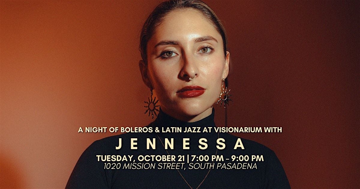 A Night of Boleros & Latin Jazz Returns to Visionarium, 21 October | Event in South Pasadena | AllEvents