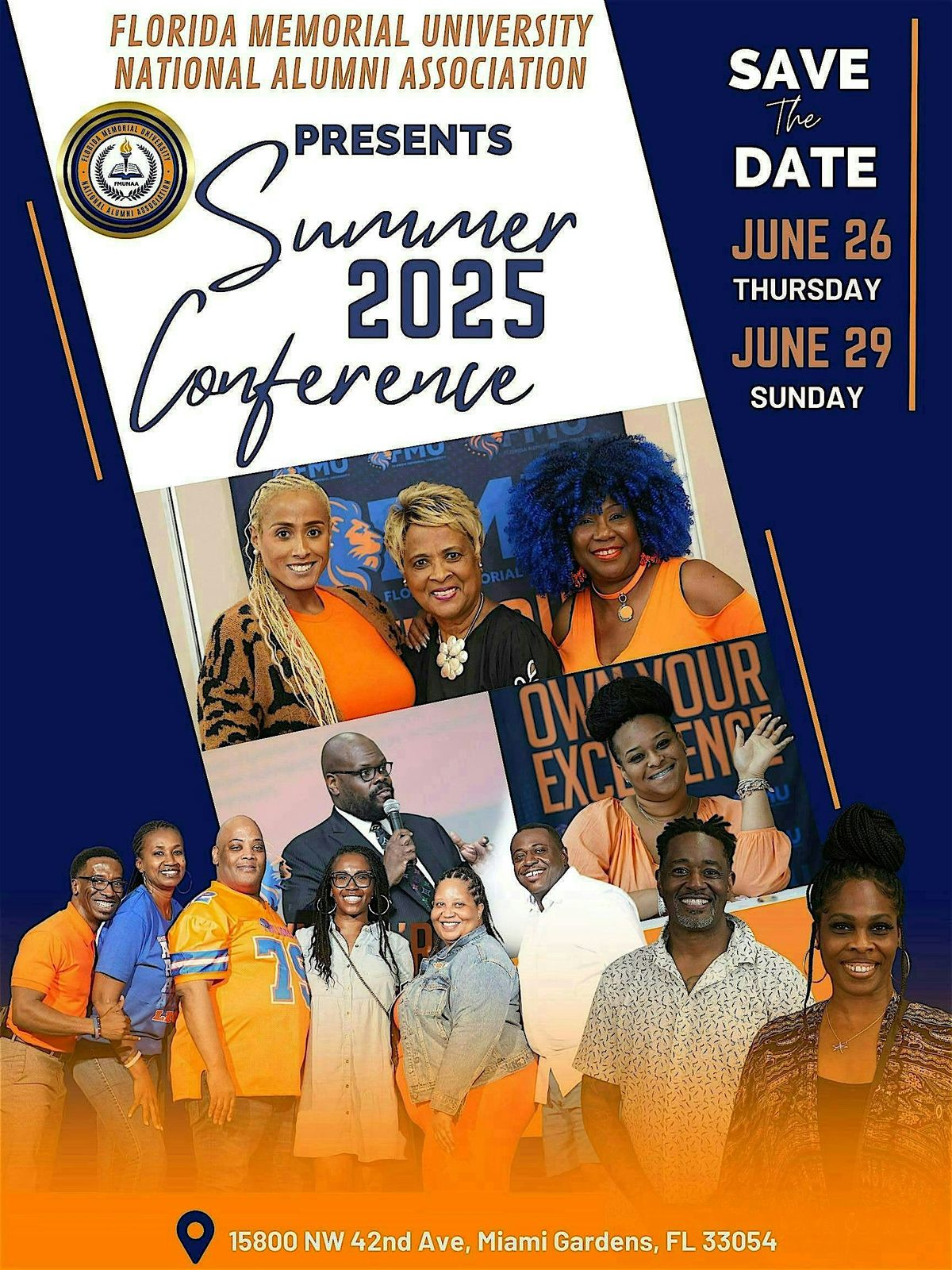 FMUNAA Summer 2025 Conference & James I. George Scholarship Gala, 26 June | Event in Miami Gardens | AllEvents
