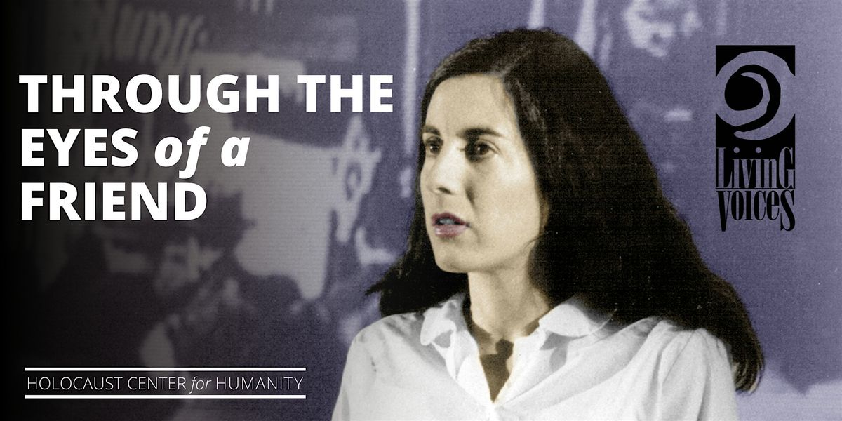 Living Voices: Through the Eyes of a Friend, 19 October | Event in Seattle | AllEvents