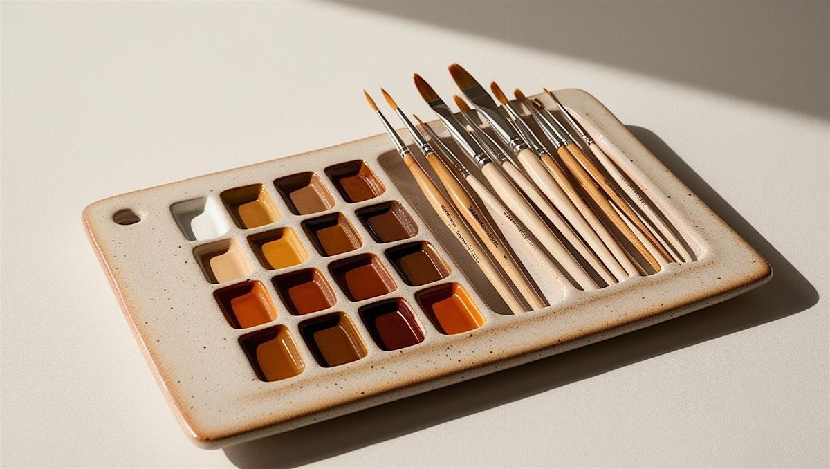 Ceramic Paint Palette - Beginner Pottery Class, 11 October | Event in West Hollywood | AllEvents
