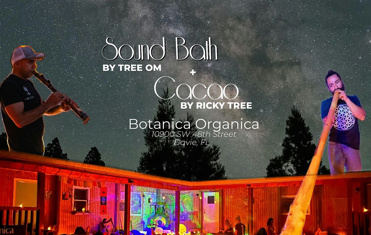 Sound Bath with Cacao, 4 October | Event in Davie | AllEvents