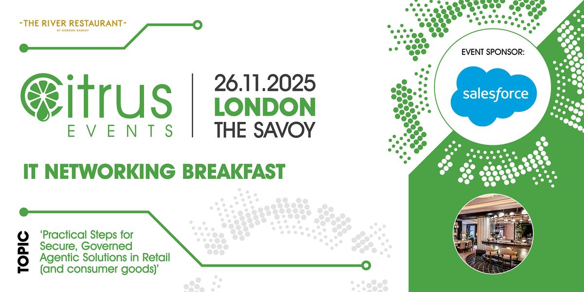 Practical Steps for Secure, Governed Agentic Solutions in Retail, 26 November | Event in London | AllEvents