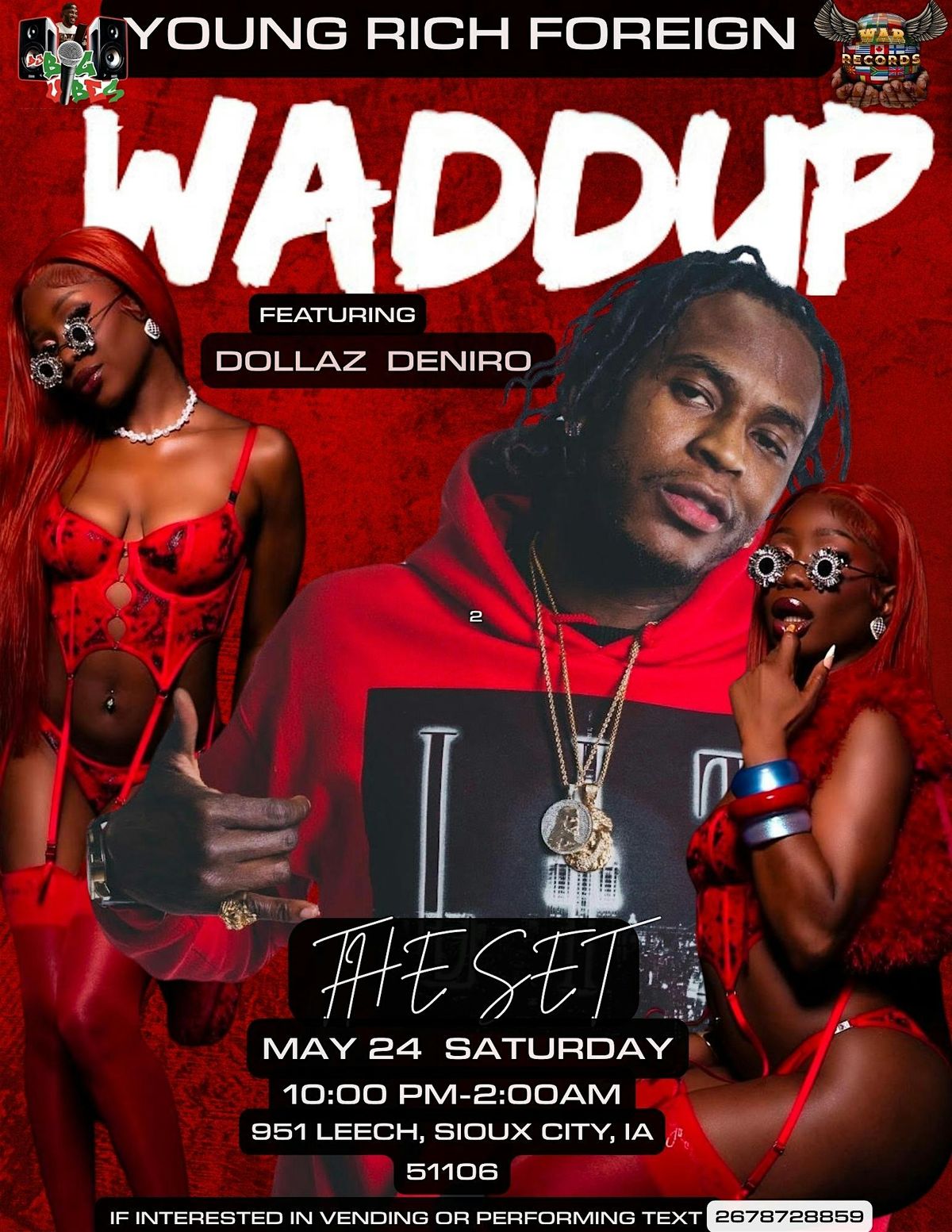Young Rich  Foreign Presents: WADDUP | Event in Sioux City | AllEvents