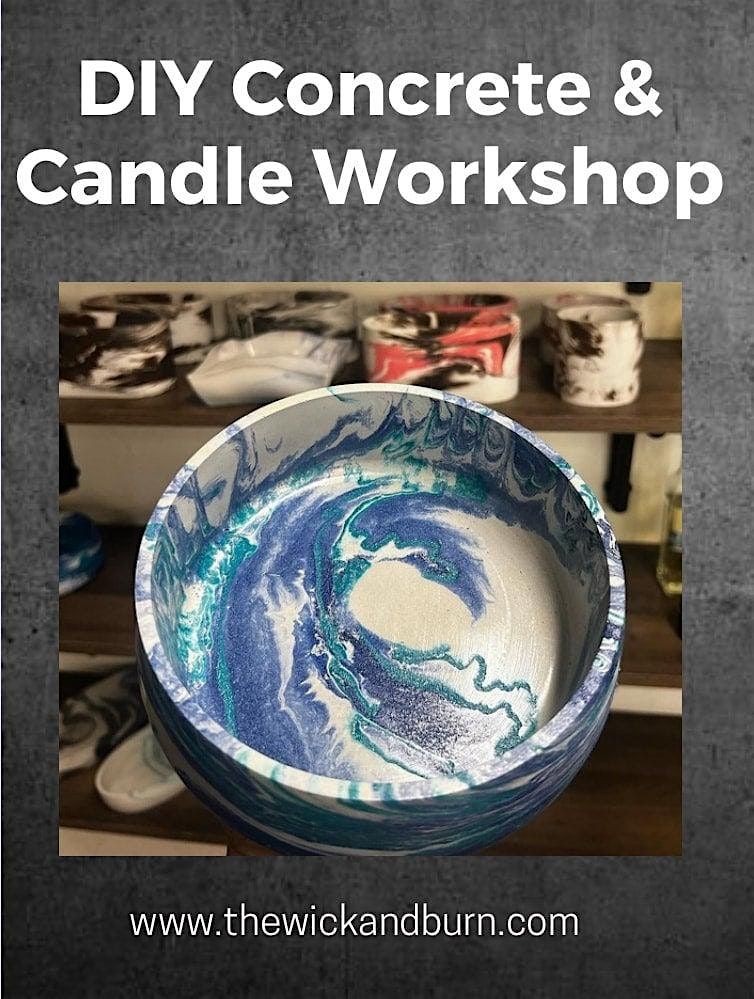 DIY Concrete Planter & Candle Workshop, 12 July | Event in Salado | AllEvents