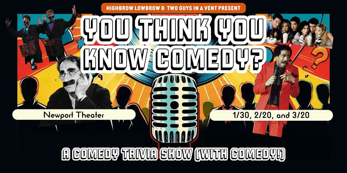 You Think You Know Comedy? A  Comedy Trivia Show (With Comedy!) | Event in Chicago | AllEvents