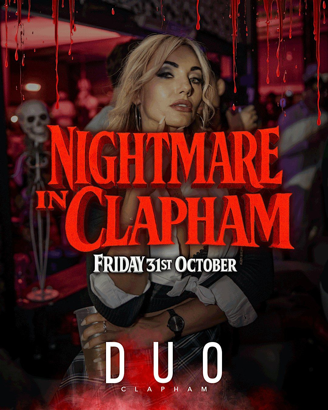 Halloween nightmare in Clapham, 31 October | Event in London | AllEvents