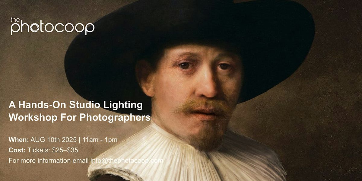 One Light, One Look Workshop, 10 August | Event in Little Falls Township | AllEvents