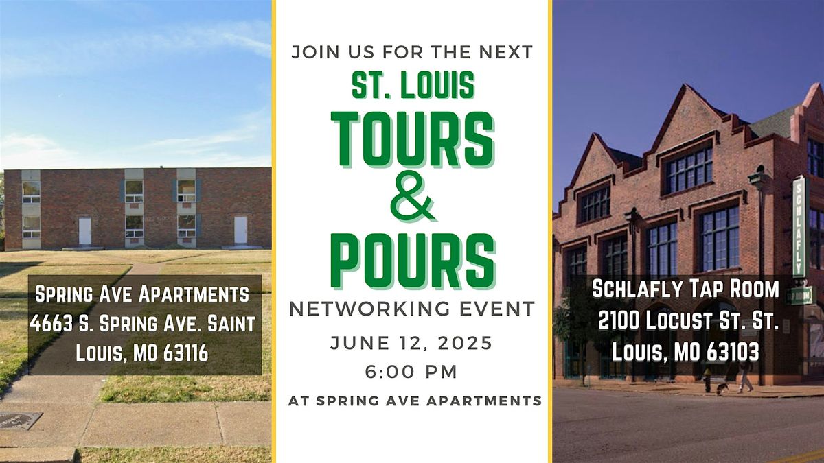 Tours & Pours STL - Property Tour Spring Ave Units Featuring Ian Huchinson!, 12 June | Event in St. Louis