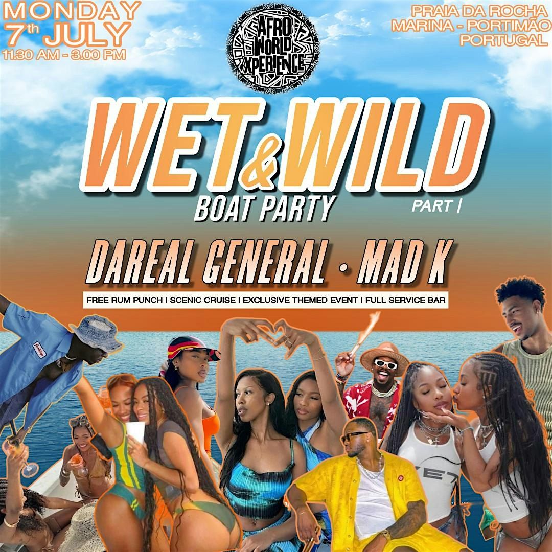 Wet & Wild Boat Party - Afro Nation 2025, 7 July | Event in Portimão | AllEvents