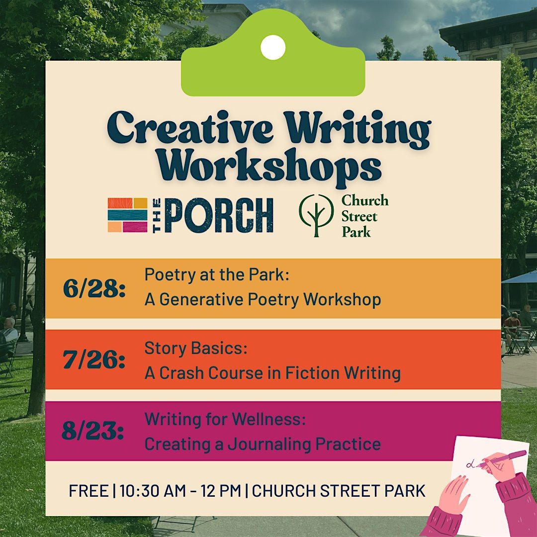 Story Basics: A Crash Course in Fiction Writing, 26 July | Event in Nashville | AllEvents