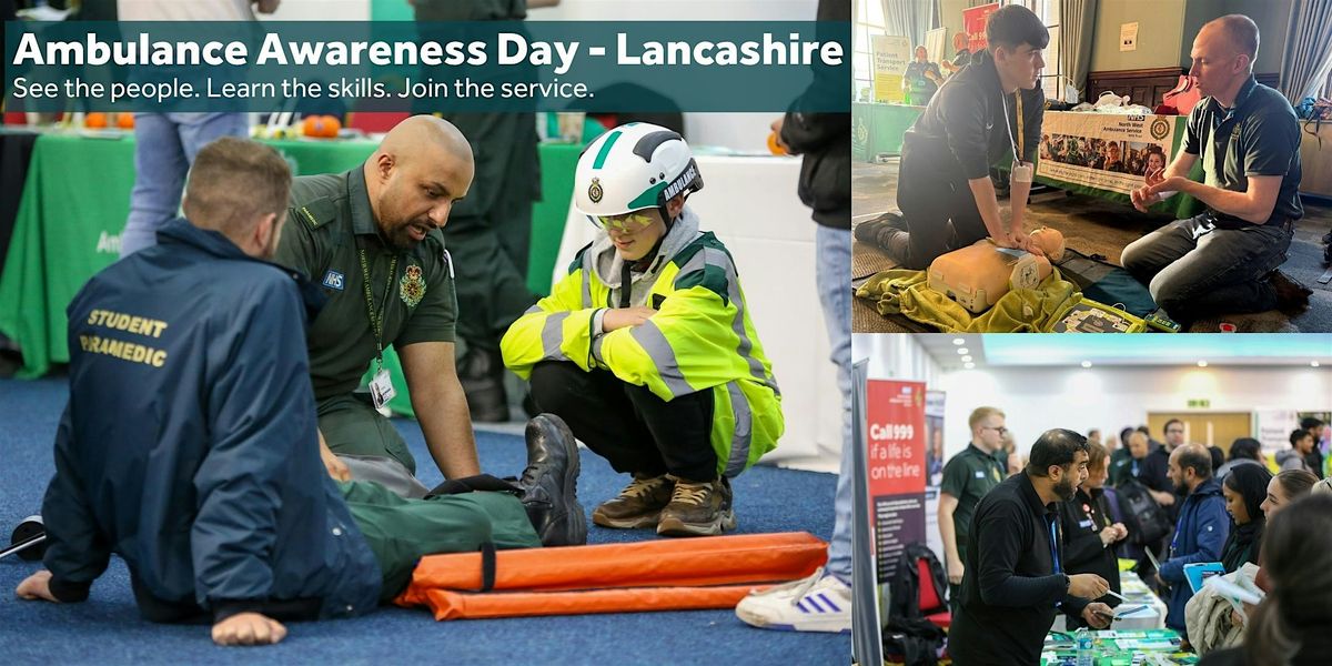Ambulance Awareness Day Lancashire, 17 September | Event in Preston | AllEvents