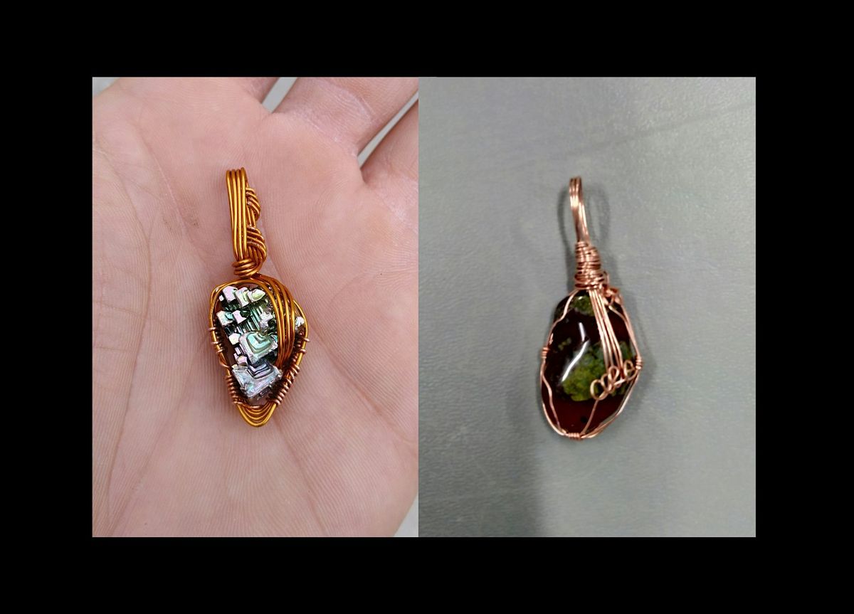 Wire Wrapped Gemstone Pendants, 13 September | Event in Kingsport | AllEvents