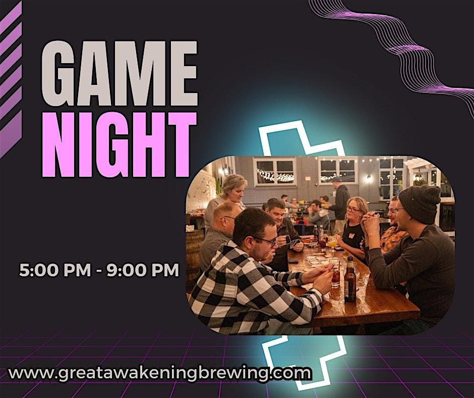 Game Night, 28 May | Event in Westfield | AllEvents