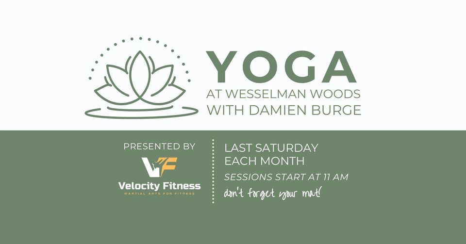 Yoga at Wesselman Woods, Wesselman Woods, Evansville, January 27 2024